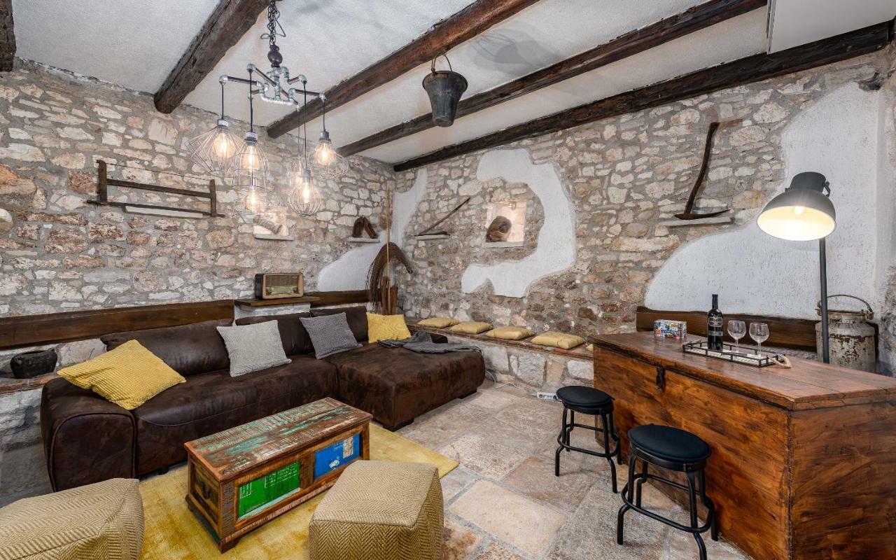 Casa Di Roccia Villa Marcana ภายนอก รูปภาพ